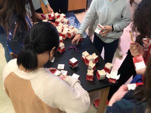 filling the milk cartons